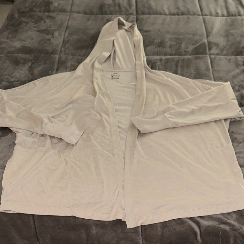 Nike Dri-FIT Light Gray Top